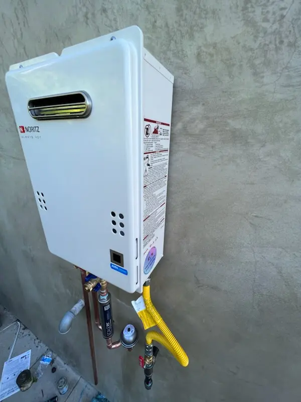 Tankless water heater installation for Auburn homes